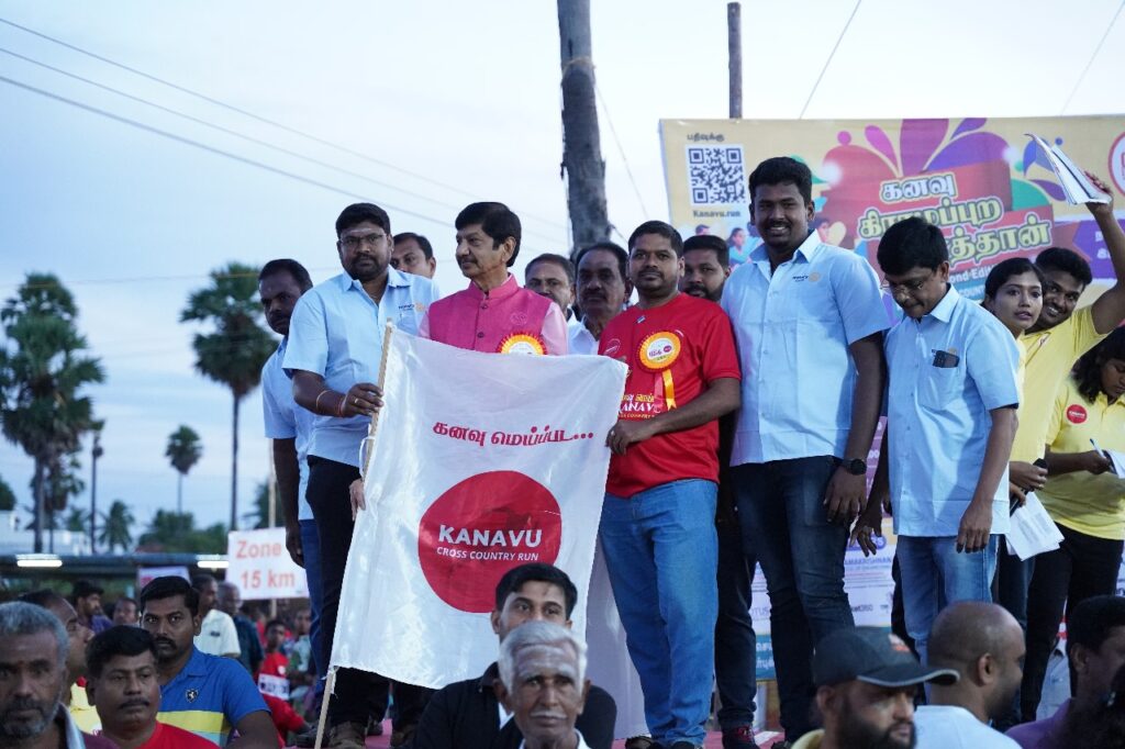 Kanavu cross country run ||"The miracle isn’t that I finished. The miracle is that I had the courage to start.